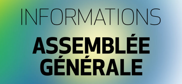 ASSEMBLÉE GÉNÉRALE