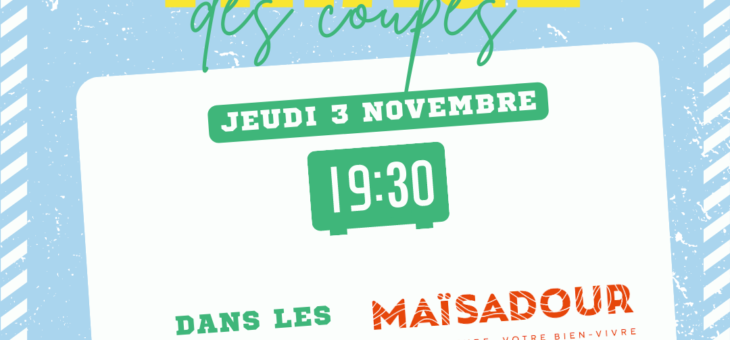 TIRAGES DES COUPES – JEUDI 3 NOVEMBRE