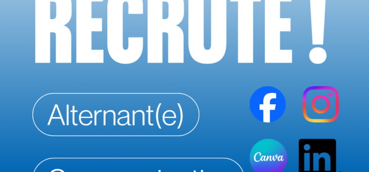 OFFRE CONTRAT D’ALTERNANCE – CHARGE DE COMMUNICATION