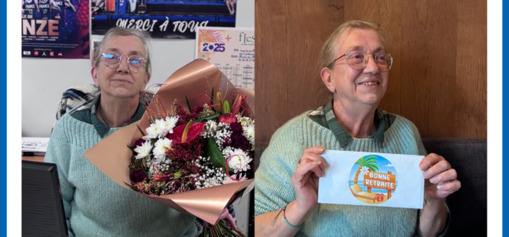 DEPART A LA RETRAITE POUR FABIENNE