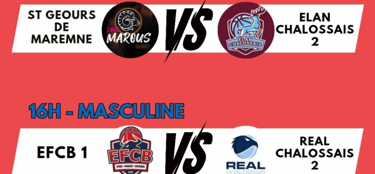 COUPE INTERMARCHE – PROGRAMME 1/2 FINALE