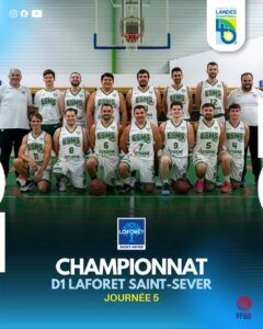 CHAMPIONNAT D1 LAFORET SAINT-SEVER – JOURNEE 5